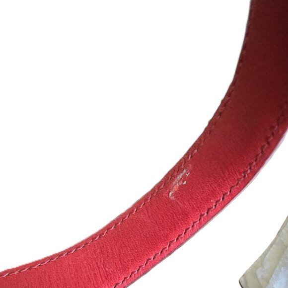 Vintage Coach Whitney Hobo Handbag - 9181 ~ Red ~ EVC - Picture 7 of 9